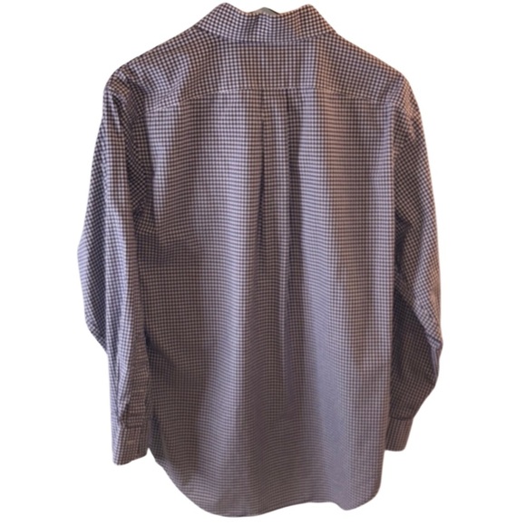 Ralph Lauren Men's Blue Checkered Shirt 16 32/33 - Picture 3 of 4